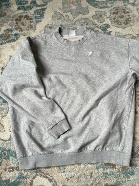 Gymshark Men’s Crewneck Sweatshirt in Heather Gray